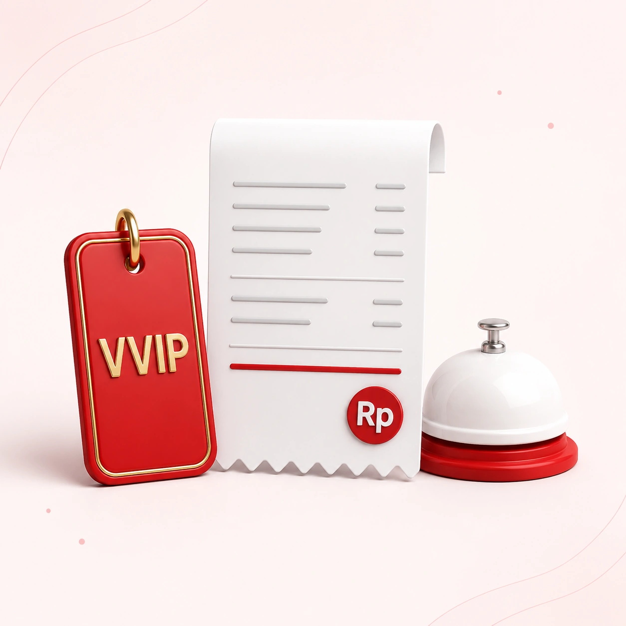 Ilustrasi biaya tambahan Goe POS untuk ruangan VVIP, service charge, dan layanan lainnya